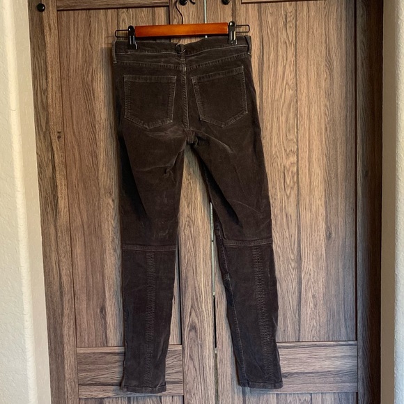 Charcoal Corduroy Skinny Pants - Picture 8 of 14